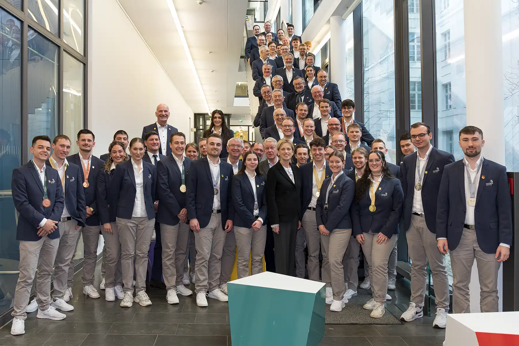 Teamfoto »WorldSkills Germany« in Berlin